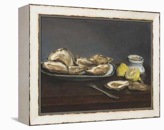 Oysters, 1862-Edouard Manet-Framed Premier Image Canvas