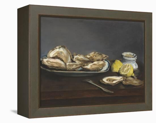 Oysters, 1862-Edouard Manet-Framed Premier Image Canvas