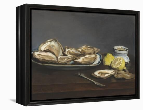 Oysters, 1862-Edouard Manet-Framed Premier Image Canvas