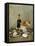 Oysters, Cake and a Bottle of Champagne, 1891-Victor Morenhout-Framed Premier Image Canvas