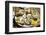 Oysters (huitres) ready to eat, thousands of tons of the shellfish are grown annually here, Ile de -Robert Francis-Framed Photographic Print