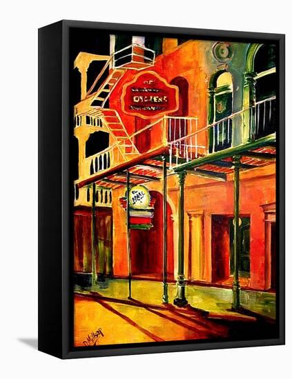 Oysters in the French Quarter-Diane Millsap-Framed Stretched Canvas