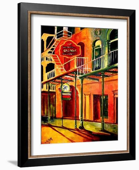 Oysters in the French Quarter-Diane Millsap-Framed Art Print