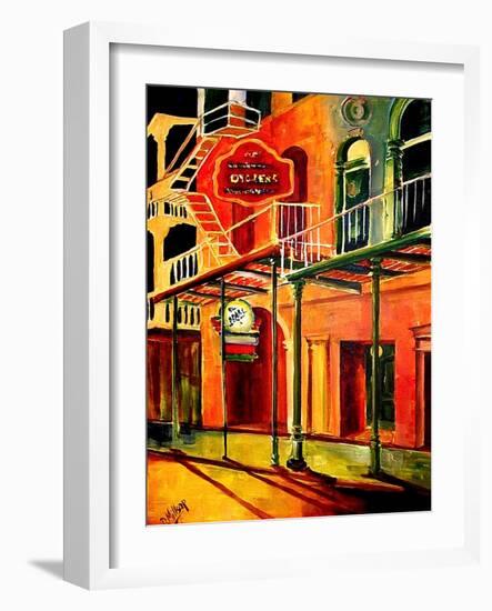 Oysters in the French Quarter-Diane Millsap-Framed Art Print