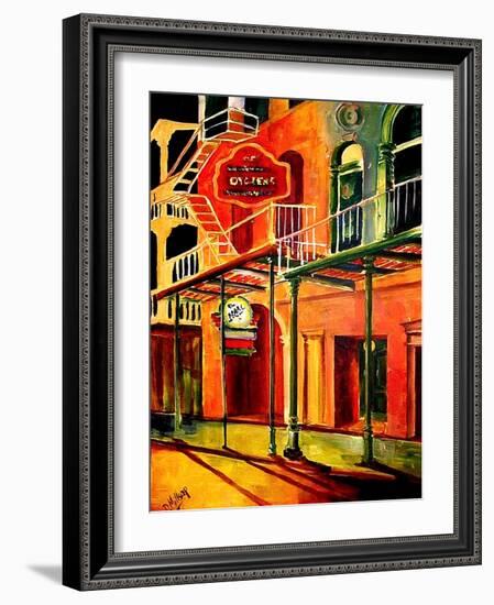 Oysters in the French Quarter-Diane Millsap-Framed Art Print