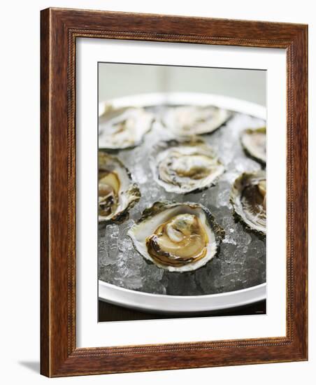 Oysters on Ice-Matilda Lindeblad-Framed Photographic Print