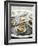 Oysters on Ice-Matilda Lindeblad-Framed Photographic Print