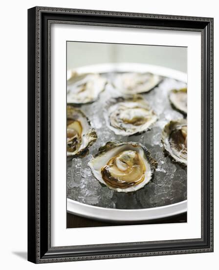 Oysters on Ice-Matilda Lindeblad-Framed Photographic Print