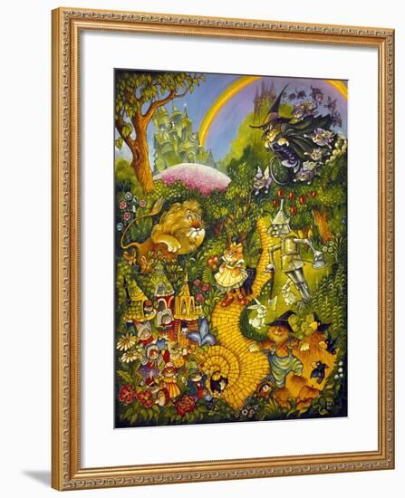 Oz-Bill Bell-Framed Giclee Print