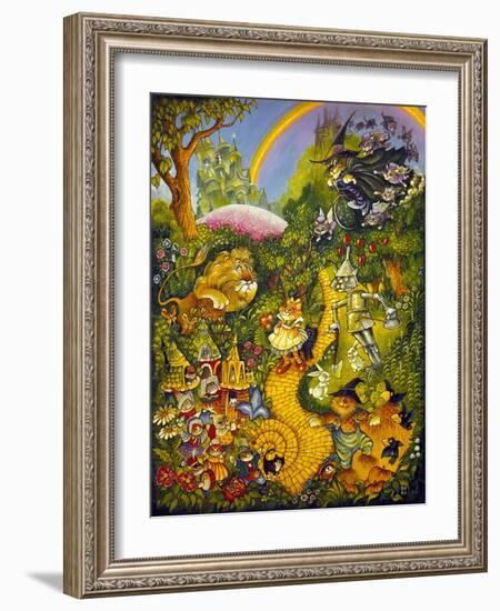 Oz-Bill Bell-Framed Giclee Print