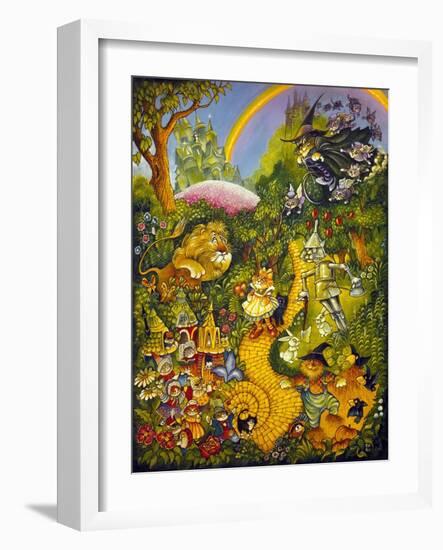 Oz-Bill Bell-Framed Giclee Print