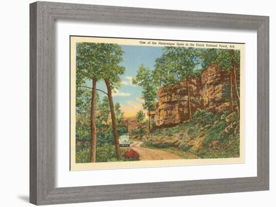 Ozark National Forest, Arkansas-null-Framed Art Print