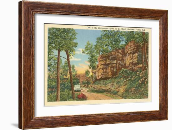 Ozark National Forest, Arkansas-null-Framed Art Print