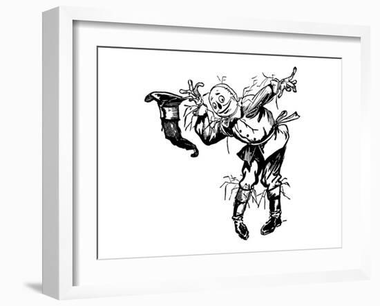 Ozma of Oz-John R^ Neill-Framed Art Print