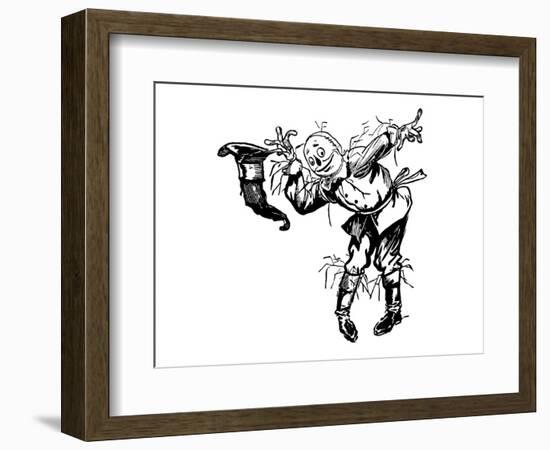 Ozma of Oz-John R^ Neill-Framed Art Print