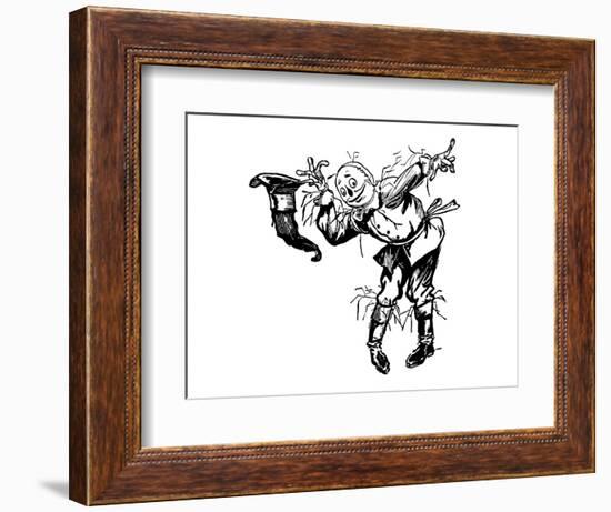 Ozma of Oz-John R^ Neill-Framed Art Print