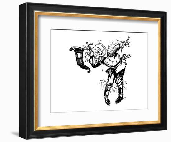 Ozma of Oz-John R^ Neill-Framed Art Print