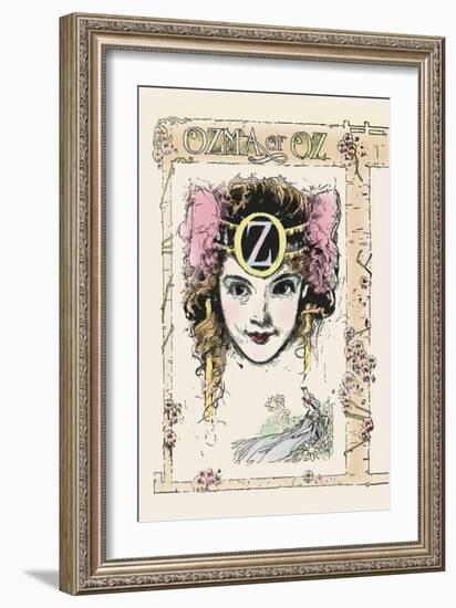 Ozma of Oz-John R. Neill-Framed Art Print