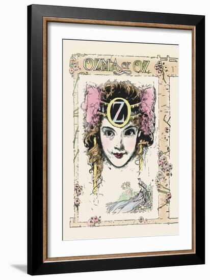 Ozma of Oz-John R. Neill-Framed Art Print