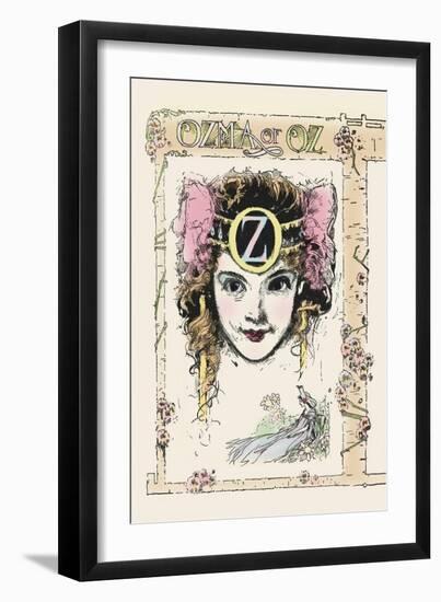 Ozma of Oz-John R. Neill-Framed Art Print