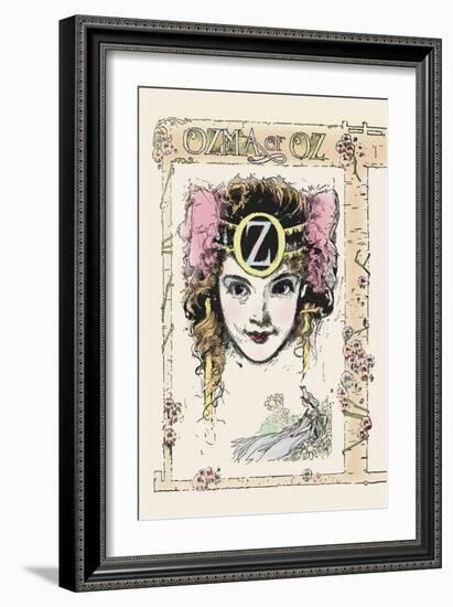 Ozma of Oz-John R. Neill-Framed Art Print