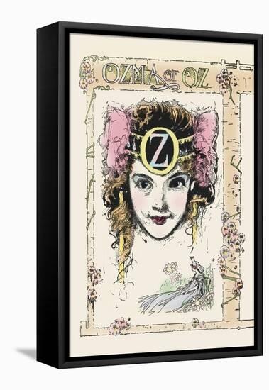 Ozma of Oz-John R. Neill-Framed Stretched Canvas