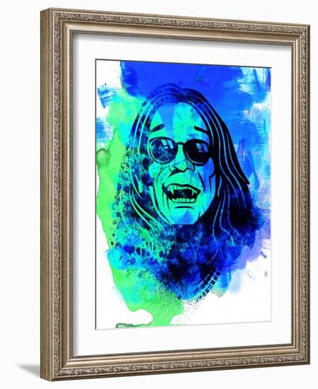 Ozzy Osbourne-Nelly Glenn-Framed Art Print