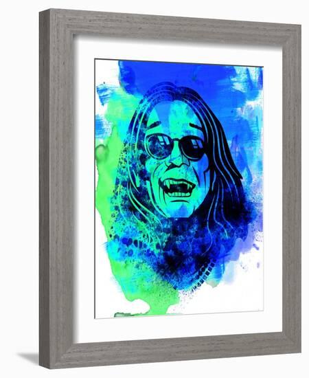 Ozzy Osbourne-Nelly Glenn-Framed Art Print