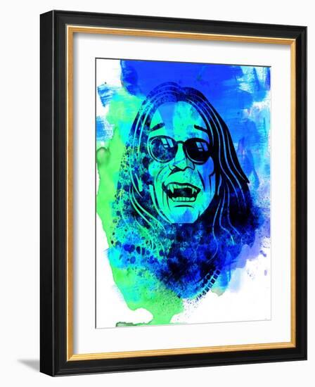 Ozzy Osbourne-Nelly Glenn-Framed Art Print