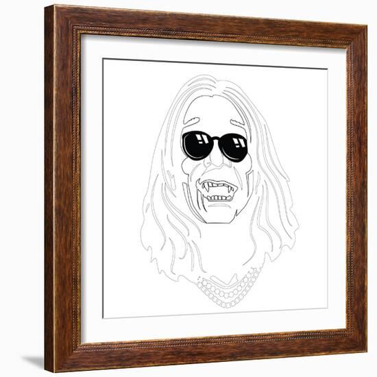 Ozzy Osbourne-Logan Huxley-Framed Art Print