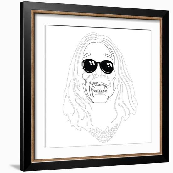 Ozzy Osbourne-Logan Huxley-Framed Art Print