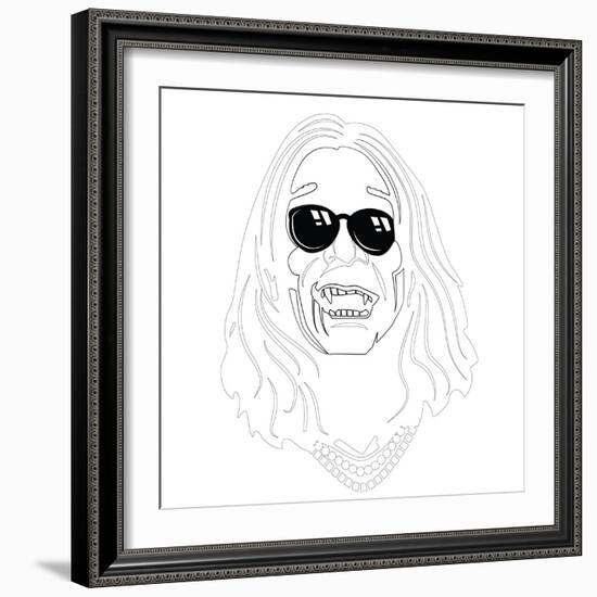 Ozzy Osbourne-Logan Huxley-Framed Art Print