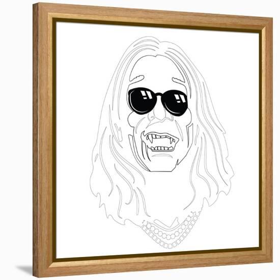 Ozzy Osbourne-Logan Huxley-Framed Stretched Canvas