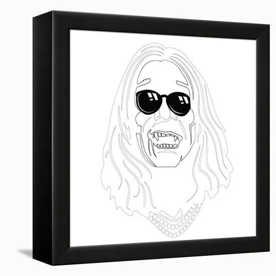 Ozzy Osbourne-Logan Huxley-Framed Stretched Canvas