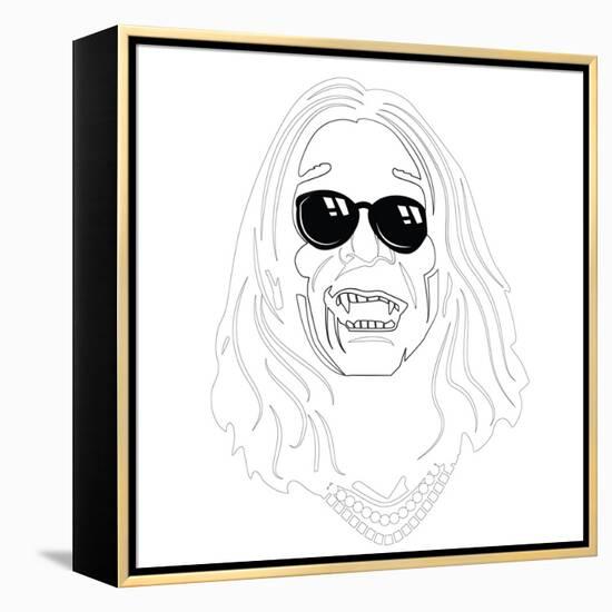 Ozzy Osbourne-Logan Huxley-Framed Stretched Canvas