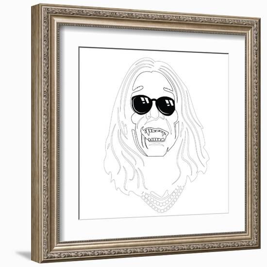 Ozzy Osbourne-Logan Huxley-Framed Art Print