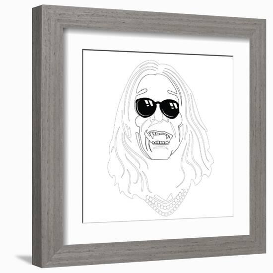 Ozzy Osbourne-Logan Huxley-Framed Art Print