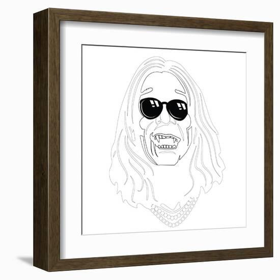 Ozzy Osbourne-Logan Huxley-Framed Art Print