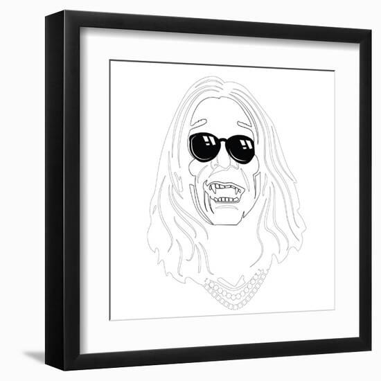 Ozzy Osbourne-Logan Huxley-Framed Art Print