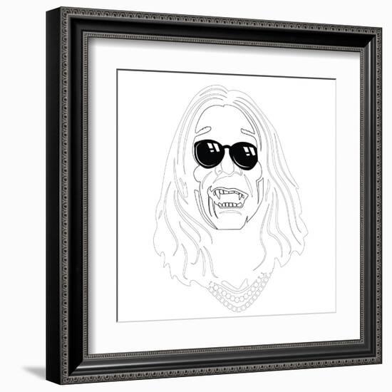 Ozzy Osbourne-Logan Huxley-Framed Art Print