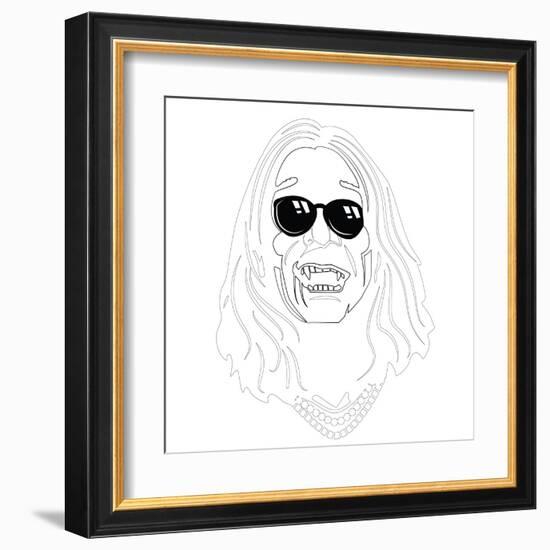 Ozzy Osbourne-Logan Huxley-Framed Art Print