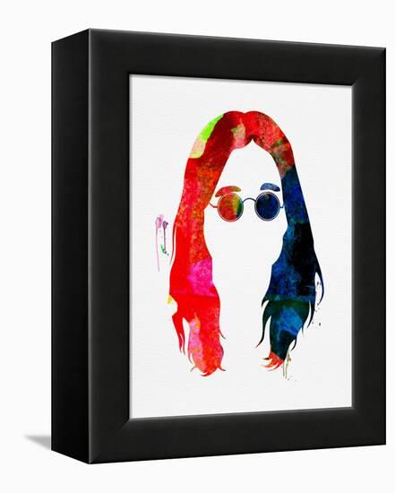 Ozzy Watercolor-Lana Feldman-Framed Stretched Canvas