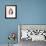 Ozzy Watercolor-Lana Feldman-Framed Art Print displayed on a wall