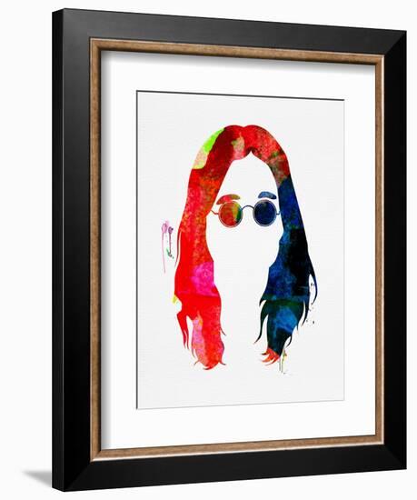 Ozzy Watercolor-Lana Feldman-Framed Art Print