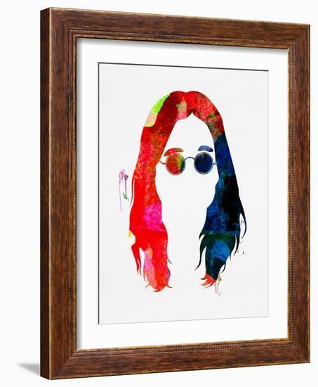 Ozzy Watercolor-Lana Feldman-Framed Art Print