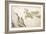 P.332-1946 Vol.1 F.3 Hawfinch and a Woodpecker, from an Album 'Birds Compared in Humorous Songs',…-Kitagawa Utamaro-Framed Giclee Print