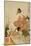 P.351-1945 Scene 4, Comparison of Celebrated Beauties and the Loyal League, C.1797-Kitagawa Utamaro-Mounted Giclee Print