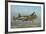 P-38 Lightning Flying over Chino, California-Stocktrek Images-Framed Photographic Print