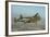 P-38 Lightning Flying over Chino, California-Stocktrek Images-Framed Photographic Print