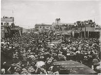 20,000 Spectators At The Drilling Contest, Goldfield, Nevada-P.E. Larson-Art Print